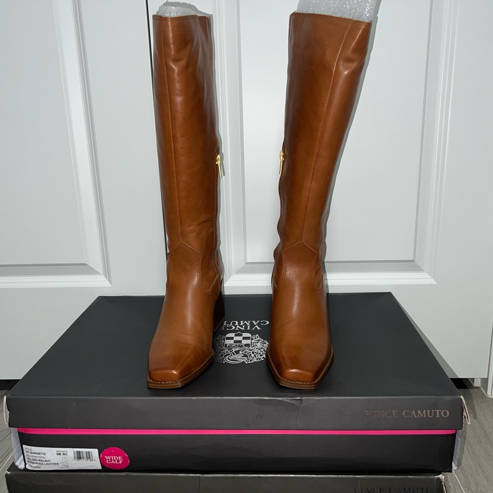 Vince Camuto Sangeti Boots Wide Calf size 9